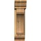 Ekena Millwork Legacy Traditional Rough Sawn Bracket w/ Offset Brace, Western Red Cedar, 6"W x 18"D x 22"H BKT0604X18X22LEC01RWR - alternate 4
